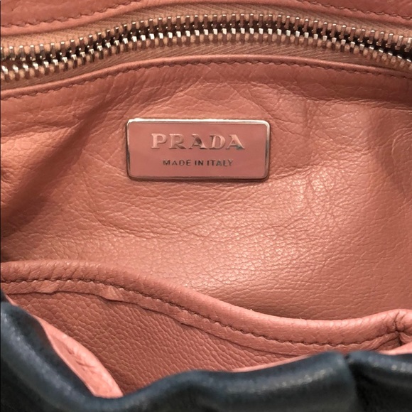 Prada Pushlock Small Flap Vitello Daino - Picture 8 of 8